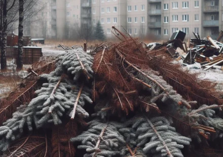 Mit csináljak a karácsonyfával ünnepek után?