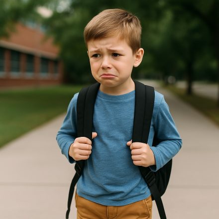 Jelek, hogy gyermeked szorong az iskolakezdéstől