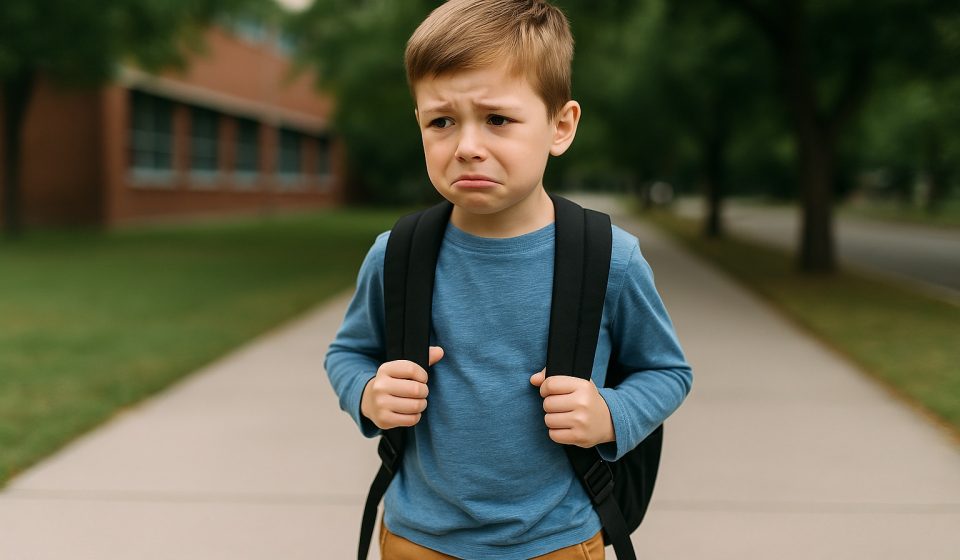 Jelek, hogy gyermeked szorong az iskolakezdéstől