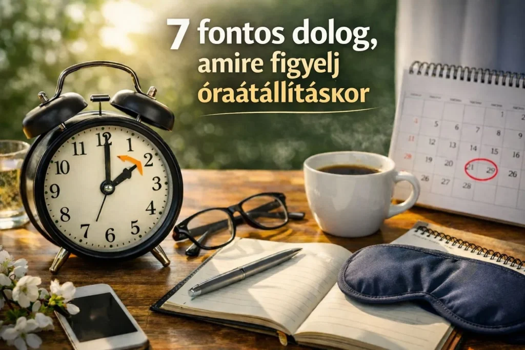 Nyári időszámítás - 7 hatékony ötlet, amire figyelj óraátállításkor