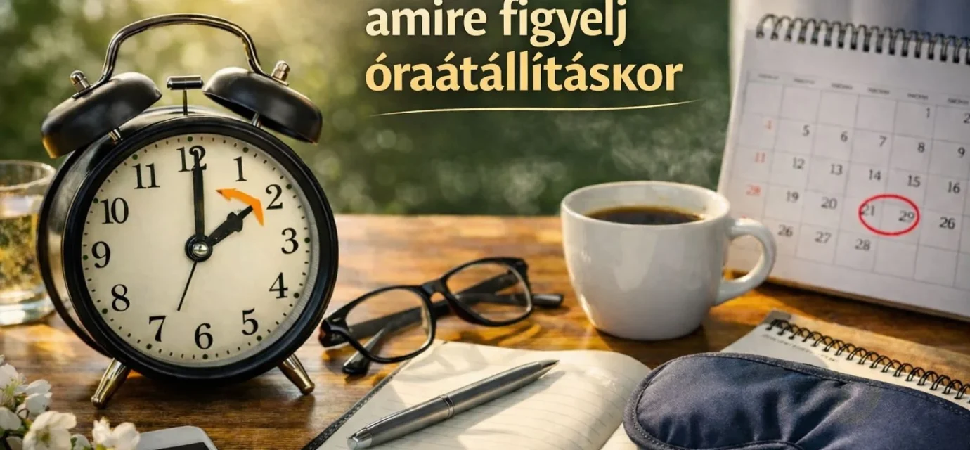 Nyári időszámítás - 7 hatékony ötlet, amire figyelj óraátállításkor