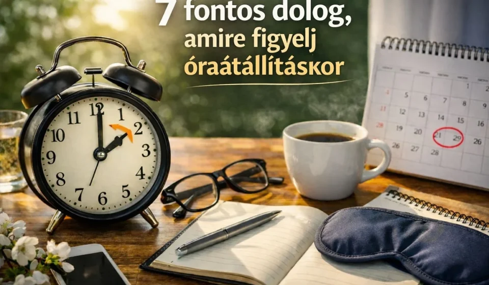 Nyári időszámítás - 7 hatékony ötlet, amire figyelj óraátállításkor